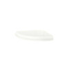 4.75-in D x 4.75-in W x 1-in H Solid Surface Soap Dish in Tahiti White
