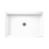 32-in D x 48-in W x 5.5-in H Veritek Shower Base in White