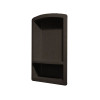 4.313-in D x 15-in W x 22-in H Solid Surface Soap Dish in Canyon