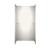 36-in D x 48-in W x 72-in H Solid Surface Shower Wall Surround in Tahiti Ivory