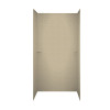 36-in D x 48-in W x 72-in H Solid Surface Shower Wall Surround in Prairie