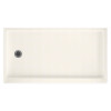 32-in D x 60-in W x 4.3125-in H Solid Surface Shower Base with Left-Hand Drain in Baby's Breath