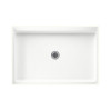 48.375-in W x 32.188-in D x 5.5-in H Solid Surface Shower Base in Tahiti White