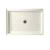 42.375-in W x 34.188-in D x 5.5-in H Solid Surface Shower Base in Bisque