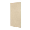 Swan SS-3696-1-040 36-in W x 96-in H Solid Surface Shower Wall Panel in Bermuda Sand