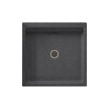 42.375-in D x 42.188-in W x 5.5-in H Solid Surface Shower Base in Night Sky
