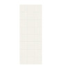 SSSQ-3696-1-018 36-in W x 96-in H Solid Surface Shower Wall Panel in Bisque