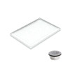 Mullen K26072R 49-7/8-in x 34-7/8-in Right-Hand Shower Base with Drain Mullen K26072R 49-7/8-in x 34-7/8-in Right-Hand Shower Base with Drain
