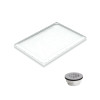 Mullen K26101R 49-7/8-in x 30-1/8-in Right-Hand Shower Base with Drain Mullen K26101R 49-7/8-in x 30-1/8-in Right-Hand Shower Base with Drain