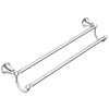 Creative Specialties YB5222CH 24in Double Towel Bar in Chrome Creative Specialties YB5222CH 24in Double Towel Bar in Chrome