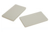 Side Plate (2 Pieces) with Velcro Tape for Carlyle, Carolina, and Vespin Toilets in Colonial White
