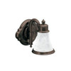 9in Wide Victorian 1 Light Bathroom Fixture in Oil Rubbed Bronze