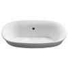 19-1/2-in Drop In Bathroom Sink with Overflow and SanaGloss Ceramic Glaze in Colonial White 19-1/2-in Drop In Bathroom Sink with Overflow and SanaGloss Ceramic Glaze in Colonial White