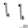 Set of Wall Eccentric Unions in Satin Nickel