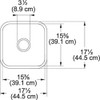 Franke Cisterna CCK110-15WH Undermount Fine Fireclay Kitchen Sink in White Franke Cisterna CCK110-15WH Undermount Fine Fireclay Kitchen Sink in White