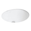 19-1/16-in x 15-3/8-in x 10-3/8-in Vitreous China Undermount Oval Bathroom Sink with Overflow in White 19-1/16-in x 15-3/8-in x 10-3/8-in Vitreous China Undermount Oval Bathroom Sink with Overflow in White