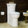 American Standard 2786.128.020One-Piece 1.28 GPF Elongated Right Height Toilet with Seat and 12-in Rough-In
