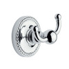 Ginger 1511/PC Double Hook Robe Hook in Polished Chrome Ginger 1511/PC Double Hook Robe Hook in Polished Chrome