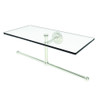 12in Tray with Bar in Polished Nickel 12in Tray with Bar in Polished Nickel