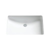 20-7/8-in Undermount Bathroom Sink with Overflow and SanaGloss in Cotton 20-7/8-in Undermount Bathroom Sink with Overflow and SanaGloss in Cotton