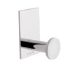 Ginger 2810/PC Single Hook Robe Hook in Polished Chrome Ginger 2810/PC Single Hook Robe Hook in Polished Chrome