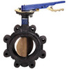 LC20005 8" 200PSI CI ALUM BRZ EPDM W/ GO, Butterfly Valve - Cast Iron, 200 PSI, EPDM Seat, LC-2000