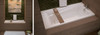 60in x 32in x 20in Rectangular Acrylic Alcove Soaking Bathtub with Integrated Tiling Flange and Right Hand Drain, in White 60in x 32in x 20in Rectangular Acrylic Alcove Soaking Bathtub with Integrated Tiling Flange and Right Hand Drain, in White