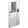 Elkay EFRCM12CDK Wall Mount Fully Recessed Water Cooler in Stainless Steel