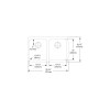 Elkay ELUHAD311855 Stainless Steel Double Bowl Undermount Sink in Lustrous Highlighted Satin