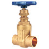 S113 11/4 CXC 125# NRS GATE BRZ, Gate Valve - Bronze, Non-rising Stem, Solder Ends, S-113  - Box of 2