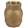 T480 3/4 THREADED RING CHECK VALVE BRNZ, Check Valve - Ring Check, Bronze, Resilient Disc, Thread Ends, T-480  - Box of 10