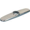 Elkay LK131CR 3-Hole Escutcheon Plate in Chrome