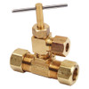3/8 in. O.D. Comp x 3/8 in. O.D. Comp With 1/4 in. O.D. Comp Humidifier/Ice Maker Valve 3/8 in. O.D. Comp x 3/8 in. O.D. Comp With 1/4 in. O.D. Comp Humidifier/Ice Maker Valve