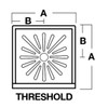 48 in. x 48 in. Shower Base with Integral Molded Drain in White 48 in. x 48 in. Shower Base with Integral Molded Drain in White