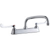 Elkay LK810AT10T6 Commercial 3-Hole Faucet in Chrome