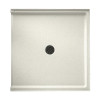 38.375-in D x 37.188-in W x 3.75-in H Veritek Shower Base in Bisque