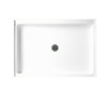 34-in D x 48-in W x 5.5-in H Veritek Shower Base in White