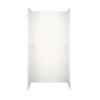 36-in D x 48-in W x 72-in H Solid Surface Shower Wall Surround in Baby's Breath