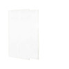 36-in W x 72-in H Solid Surface Shower Wall Panel in White