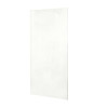 Swan SS-4896-1-011 48-in W x 96-in H Solid Surface Shower Wall Panel in Tahiti White