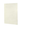 60-in W x 72-in H Solid Surface Shower Wall Panel in Bisque