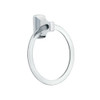 Lucite Towel Ring in Chrome Lucite Towel Ring in Chrome