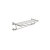 24in Aluminum Hotel Shelf in Brushed Nickel 24in Aluminum Hotel Shelf in Brushed Nickel