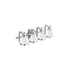 30in Wide Victorian 4 Light Bathroom Fixture in Chrome 30in Wide Victorian 4 Light Bathroom Fixture in Chrome