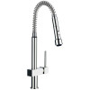 Semi-Professional Kitchen Single-Hole Faucet in Chrome