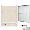 Swan STP326L050-M58570BR 72.5-in x 60-in x 32-in 5-Piece Alcove Shower Kit in Tahiti Desert