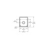 15" x 17-1/2" x 10" 18 Gauge Stainless Steel Single Bowl Drop-in Kitchen Sink with 1 Faucet Hole in Lustrous Satin 15" x 17-1/2" x 10" 18 Gauge Stainless Steel Single Bowl Drop-in Kitchen Sink with 1 Faucet Hole in Lustrous Satin