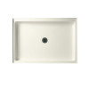 48.375-in W x 34.188-in D x 5.5-in H Solid Surface Shower Base in Bisque