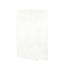 Swan SS-3696-2-011 36-in W x 96-in H Solid Surface Shower Wall Panel in Tahiti White