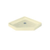 36-in L x 36-in W x 4.5-in H Corner Shower Base in Bone 36-in L x 36-in W x 4.5-in H Corner Shower Base in Bone